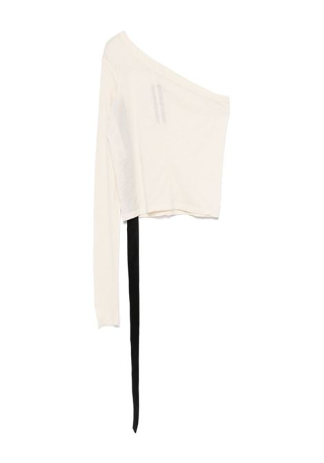 Ivory asymmetric Ziggy T-shirt Rick Owens DRKSHDW - women RICK OWENS DRKSHDW | DS01E3216BHN21